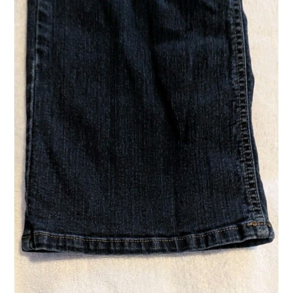 Ruff Hewn Women's Size 18 Blue Straight Leg Dark Wash Stretch Jeans - Picture 5 of 8